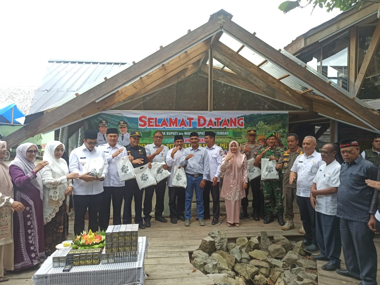 Peletakan Pita Cukai dan Pelepasan Rokok Gayo Mountain Tobacco di Aceh Tengah Resmi Dilaksanakan