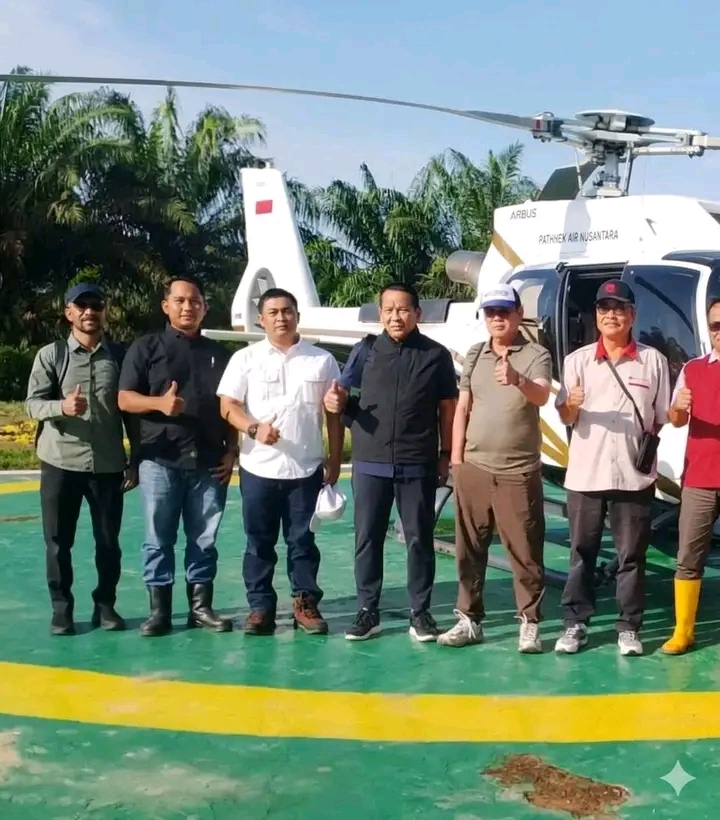 Korban Helikopter PK-CFX PT Matthew Air Berhasil Dievakuasi di Sekadau