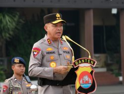 Upacara Hari Kesadaran Nasional, Kapolda Banten Ajak Personel Tingkatkan Pelayanan Humanis