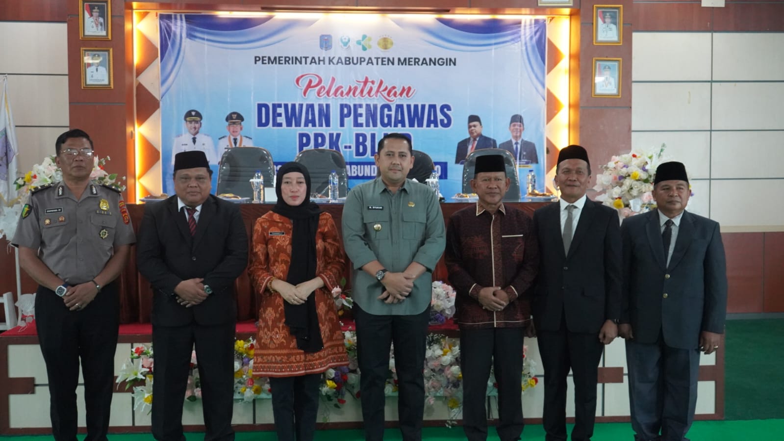 Bupati M. Syukur Lantik Dewan Pengawas RSUD Kol. Abundjani, Jadilah Mata dan Telinga yang Objektif