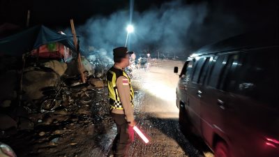 Pengamanan Arus Lalu Lintas di Weh Porak Berjalan Lancar, Akses Jalan Tetap Terkendali