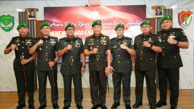 Danrem 052/Wijayakrama Pimpin Sertijab Dandim 0502/JU, Perkuat Peran Kodim Jakarta Utara