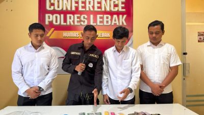 Edarkan Tramadol dan Hexymer Tanpa Izin Edar, Sat Resnarkoba Polres Lebak berhasil Amankan Dua Pelaku