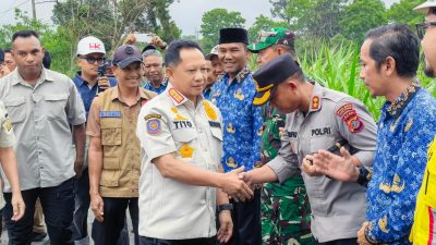 Kapolres Aceh Tengah Dampingi Kunker Mendagri di Aceh Tengah Serta Lakukan Pengamanan