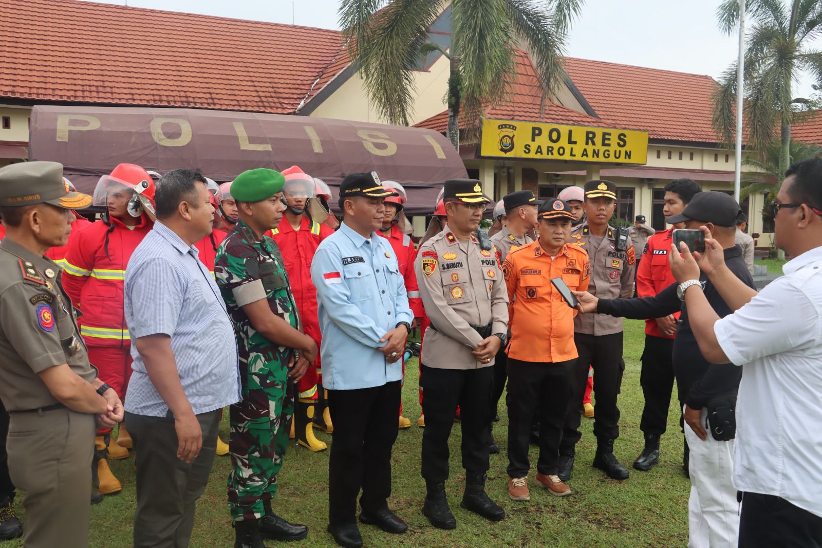 Apel Kesiapsiagaan Karhutla 2026, Polres Sarolangun Perkuat Sinergi Lintas Instansi