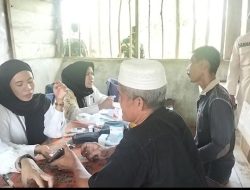 Satgas TMMD ke 128 Kodim 0420/Sarko Gelar Pengobatan Gratis