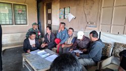 Demi Dorong Kemajuan Desa Babinsa Koramil 01/Lut Tawar Gelar Komsos