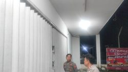Anggota Polsek Leuwidamar Polres Lebak, Patroli Malam Hari Guna Mencegah Gangguan Kamtibmas