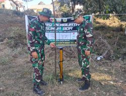 Satgas TMMD ke 128 Kodim 0420/Sarko Turunkan Alat Geolistrik Tentukan Titik Sumur Bor 