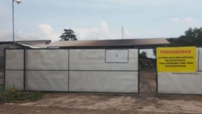 Lapor Pak Kapolda ,DLH ,KLHK ,Di Duga Gudang Pengolahan Limbah Ban Bekas Ilegal Telah Beroperasi Diam Diam Tanpa Izin